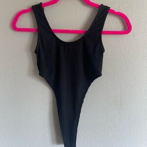 Adika Classic Black Bodysuit
